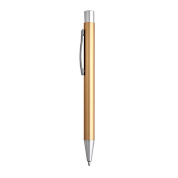 Stylo bille en aluminium LEA avec clip - 137 - Or satiné