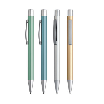 Stylo bille en aluminium LEA avec clip