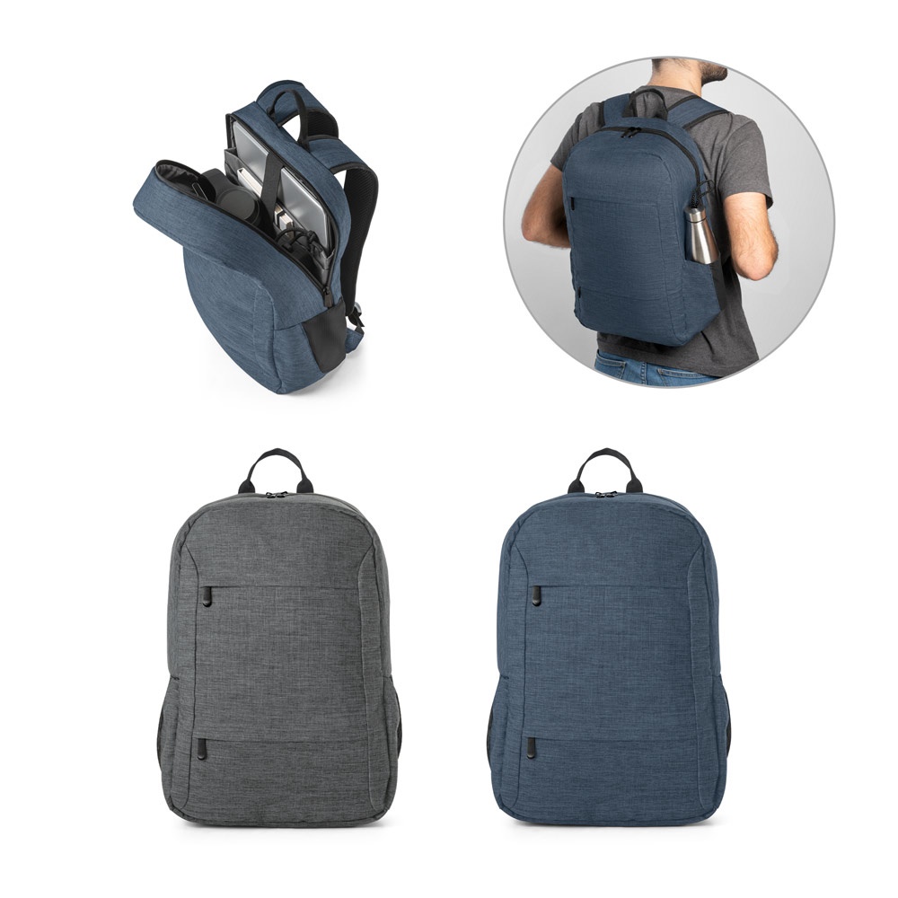 PROFESSIONNEL. Sac à dos pour ordinateur portable en 100 % rPET 300D