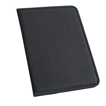 CUSSLER. Chemise A4 600D à pages lignées. - 103 - Noir