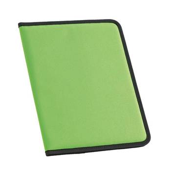 CUSSLER. Chemise A4 600D à pages lignées. - 119 - Vert clair