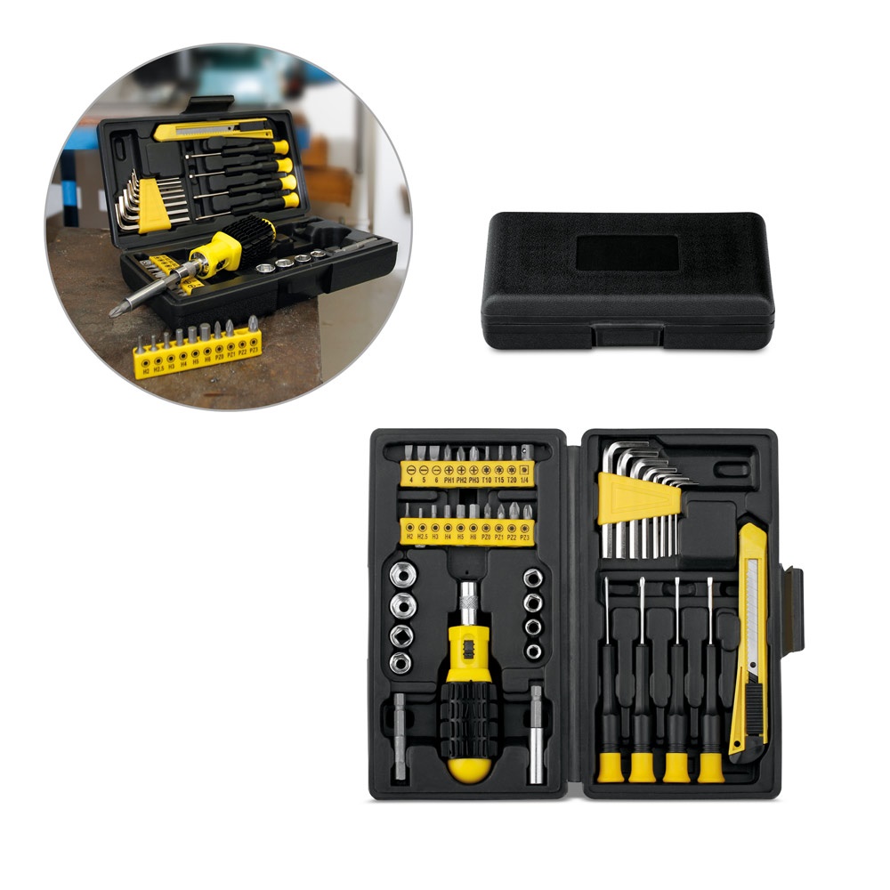Coffret d'outils TUFF de 45 pièces