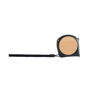 Mètre ruban ODENSE V. de 5 mètres, fabriqué en ABS recyclé (100 % rABS) et en bambou. - 