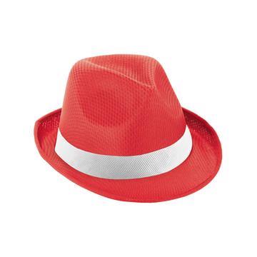 MANOLO POLI. Casquette PP avec bandeau blanc en polyester. - 