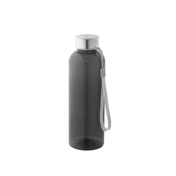 Bouteille d'eau ENDERS M. en PET recyclé (100 % rPET), transparente et brillante, 600 ml - 