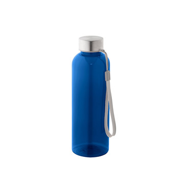 Bouteille d'eau ENDERS M. en PET recyclé (100 % rPET), transparente et brillante, 600 ml - 