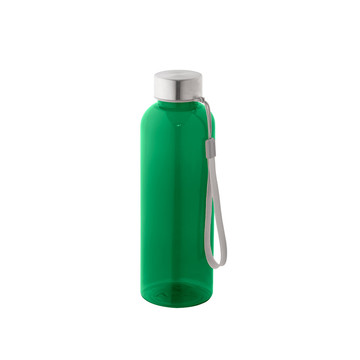Bouteille d'eau ENDERS M. en PET recyclé (100 % rPET), transparente et brillante, 600 ml - 