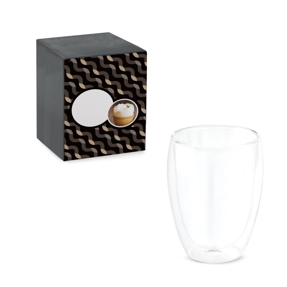 Tasse à macchiato. Tasse en verre borosilicate de 350 ml