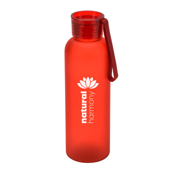 Bouteille RIO rPET. Bouteille en PET recyclé (100 % rPET) finition mate, 600 ml - 