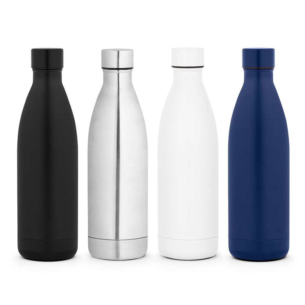 RE-BUFFON XL. Bouteille d'eau à double paroi en acier inoxydable (90 % recyclé).