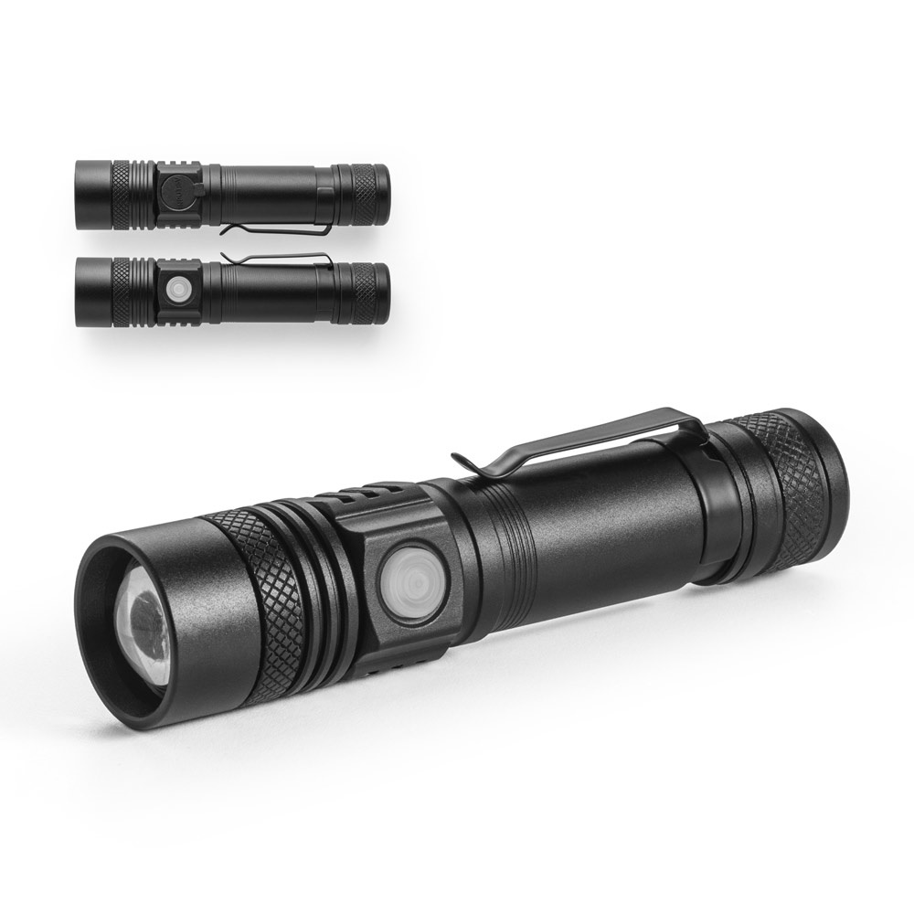 UNGAR. Lampe torche rechargeable en aluminium 5W