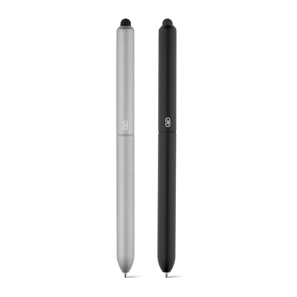11152. Stylo à bille en aluminium avec pointe tactile
