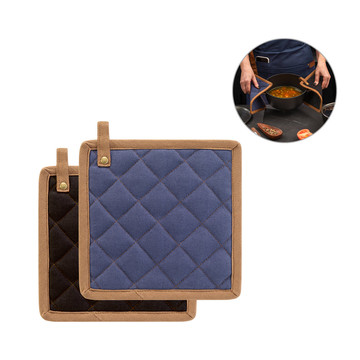 GIROFLES DE TERRE. Manique en toile (275 g/m²)