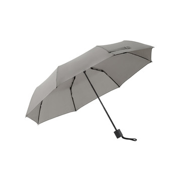 AIDEN. Parapluie de 53 cm (21 pouces) en pongé de polyester recyclé 190T (100 % rPET), pliable en 3 sections. - 