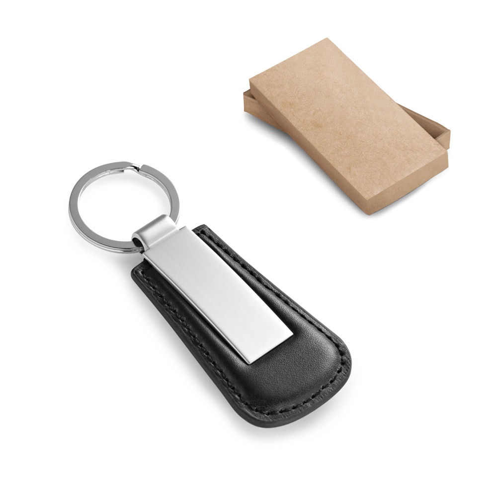 BACHMANN. Porte-clés en métal et polyuréthane - BACHMANN. Porte-clés en métal et polyuréthane