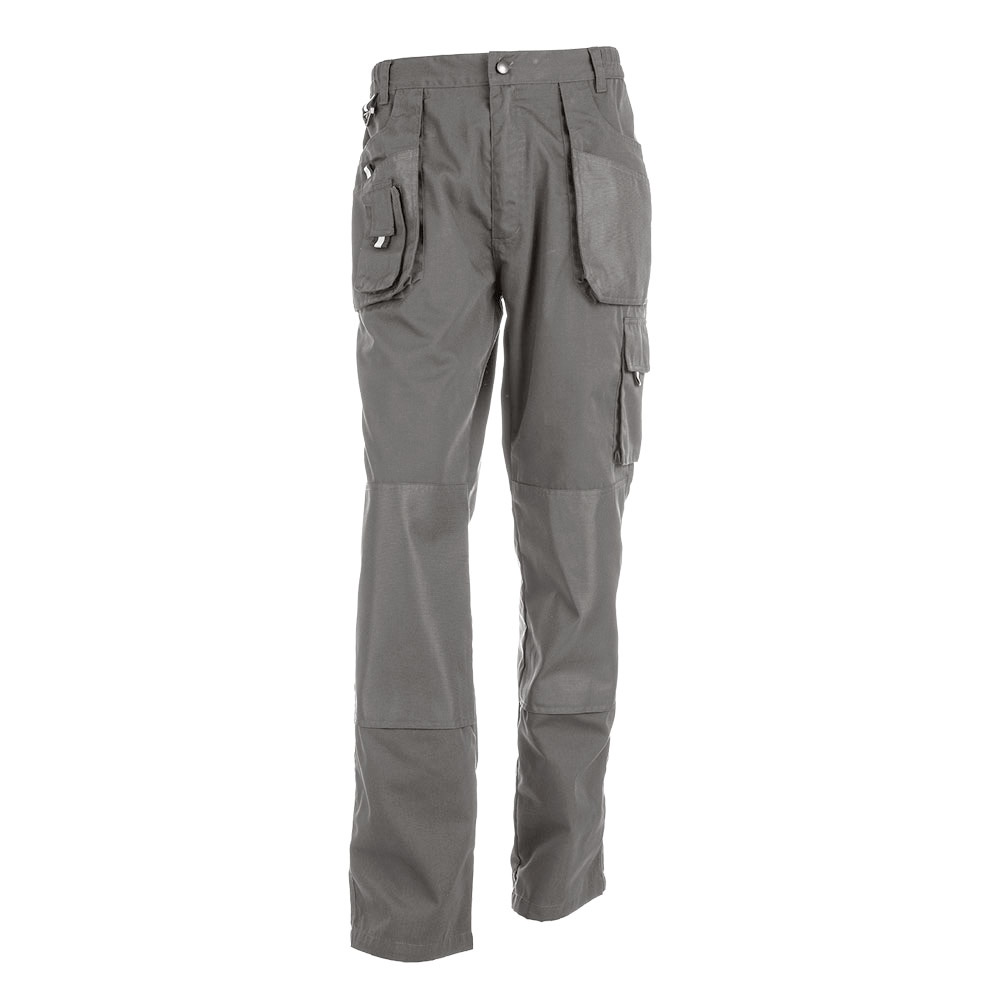 THC VARSOVIE. Pantalon homme en coton et polyester. - 113 - Gris
