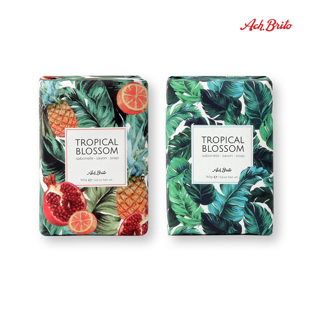 FLEUR TROPICALE. Savons enrichis à l'huile d'olive (160 g)
