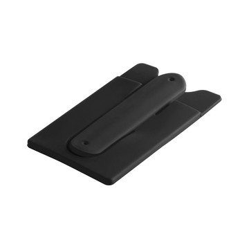 CARVER. Porte-cartes avec support de téléphone portable en silicone. - 