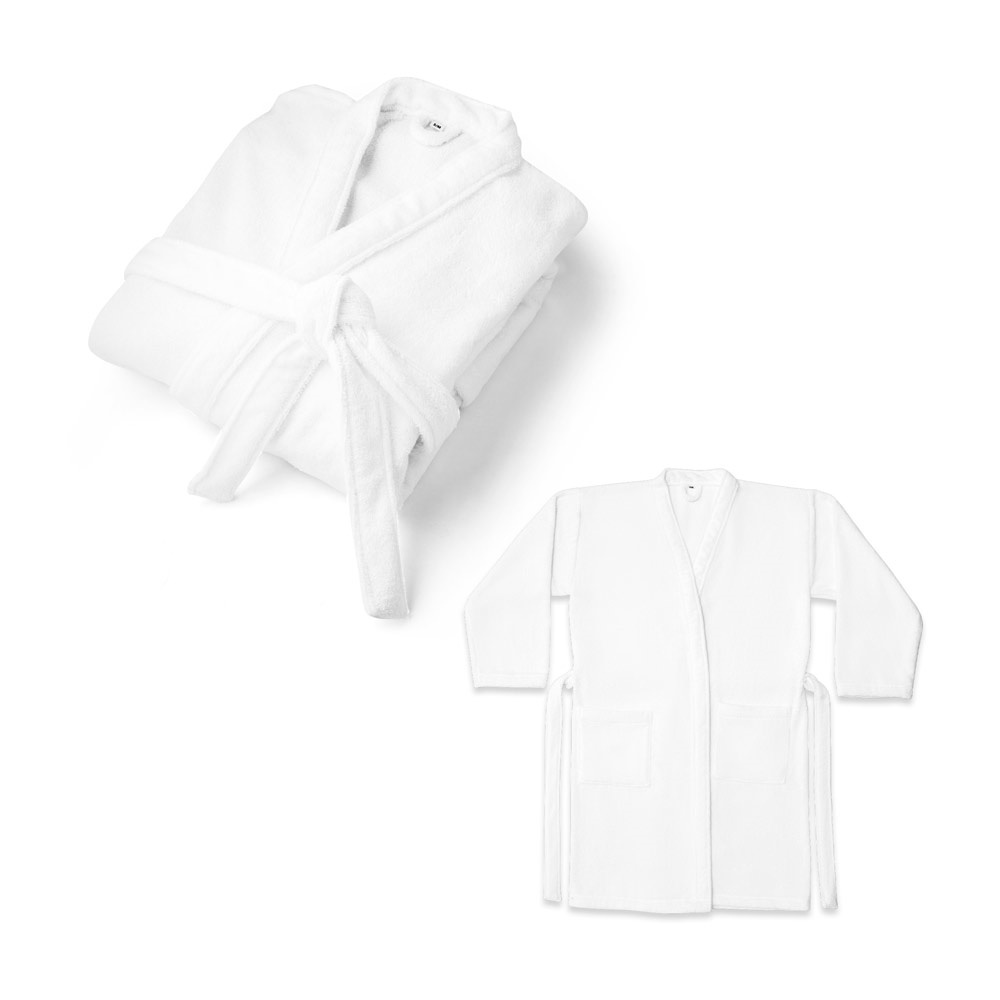 RUFFALO. Peignoir (350 g/m²) en coton (82 %) et coton recyclé (18 %)