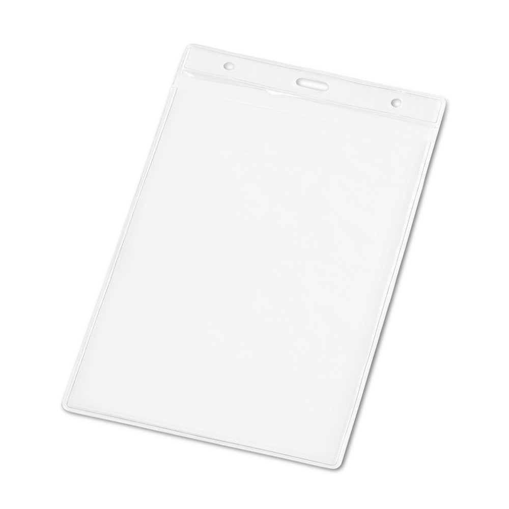 WHITMAN. Porte-badge vertical en PVC