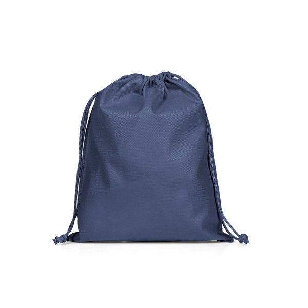 SAC CADEAU M. Sac en tissu non tissé thermoscellé de taille moyenne (60 g/m²) - 104 - Bleu