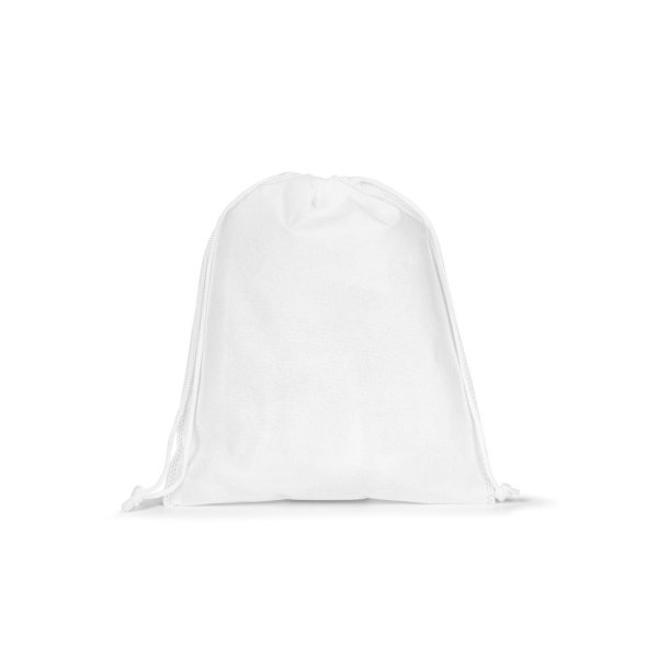 SAC CADEAU M. Sac en tissu non tissé thermoscellé de taille moyenne (60 g/m²) - 106 - Blanc