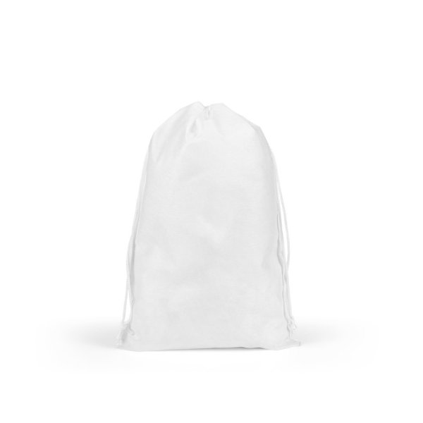 SAC CADEAU L. Grand sac en tissu non tissé thermoscellé (60 g/m²) - 106 - Blanc