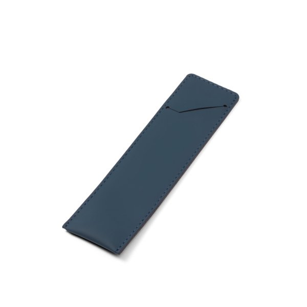 Stylo VENTURE. Étui pour stylo à bille en PU - 104 - Bleu