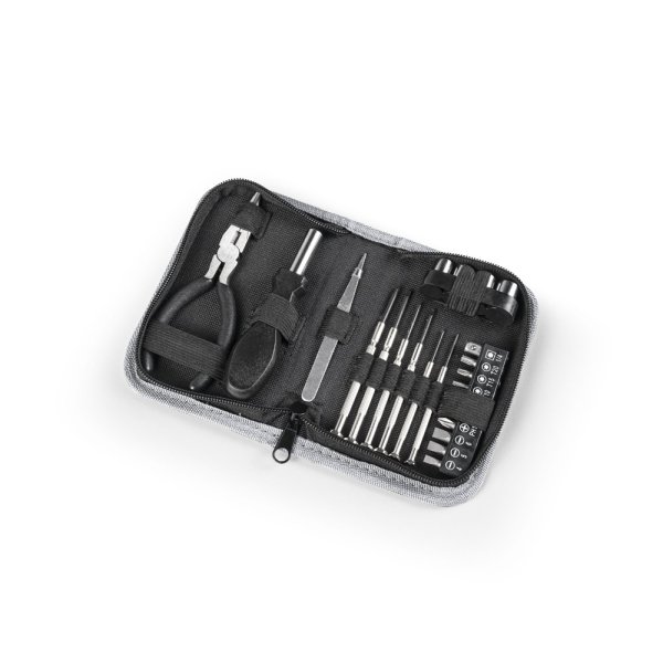 BESSEMER. Coffret d'outils multifonctions 24 pièces en acier au carbone - 103 - Noir