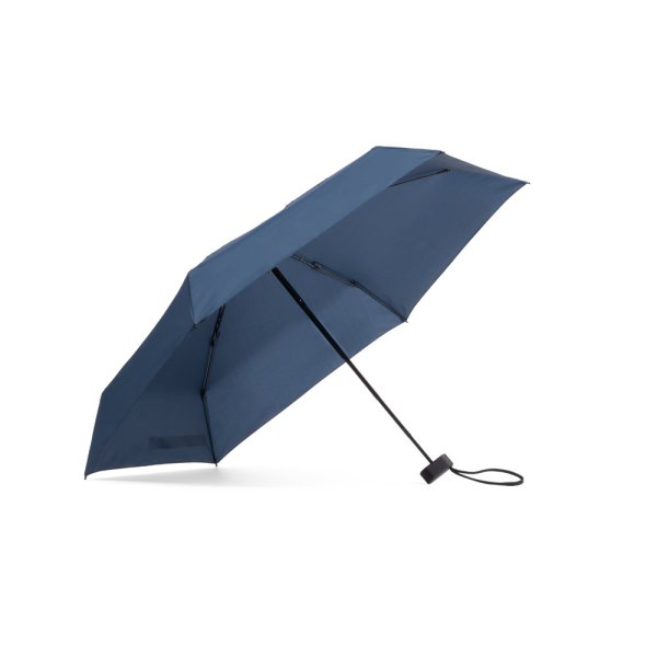 EMMA. Mini parapluie compact de 48 cm (19 pouces) en pongé 190T. - 104 - Bleu