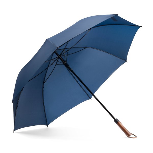 MATEO. Grand parasol en pongée (30") - 104 - Bleu