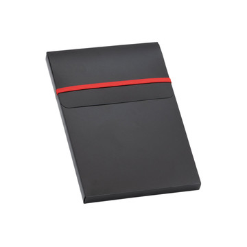 SHAW. Ensemble stylo à bille et bloc-notes A5 - 105 - Rouge