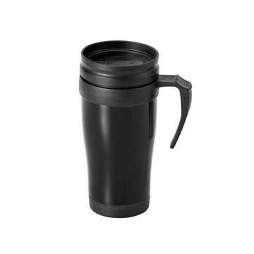 Mug de voyage LIVE.PP 420 ml - 103 - Noir