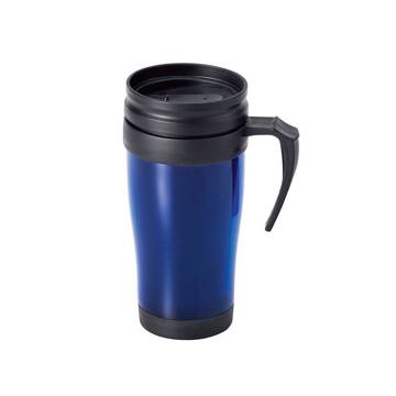 Mug de voyage LIVE.PP 420 ml - 114 - Bleu royal