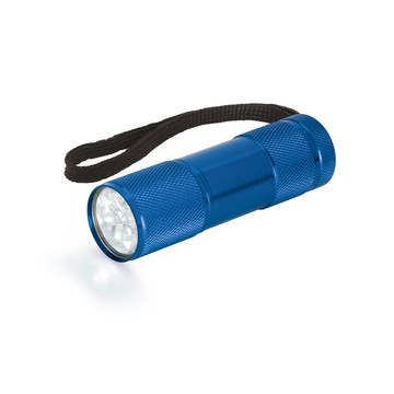 Lampe torche en aluminium avec 9 LED, FLASHY. - 