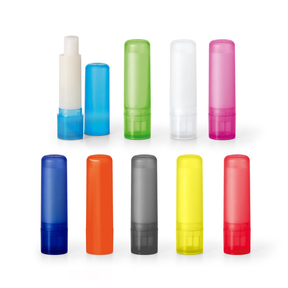 JOLIE. Baume à lèvres en stick, disponible en PS et PP.