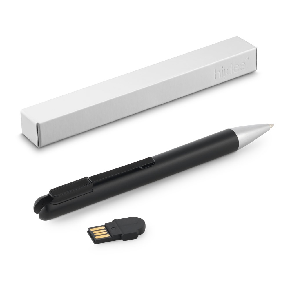 SAVERY. Stylo à bille ABS avec mémoire UDP de 4 Go.