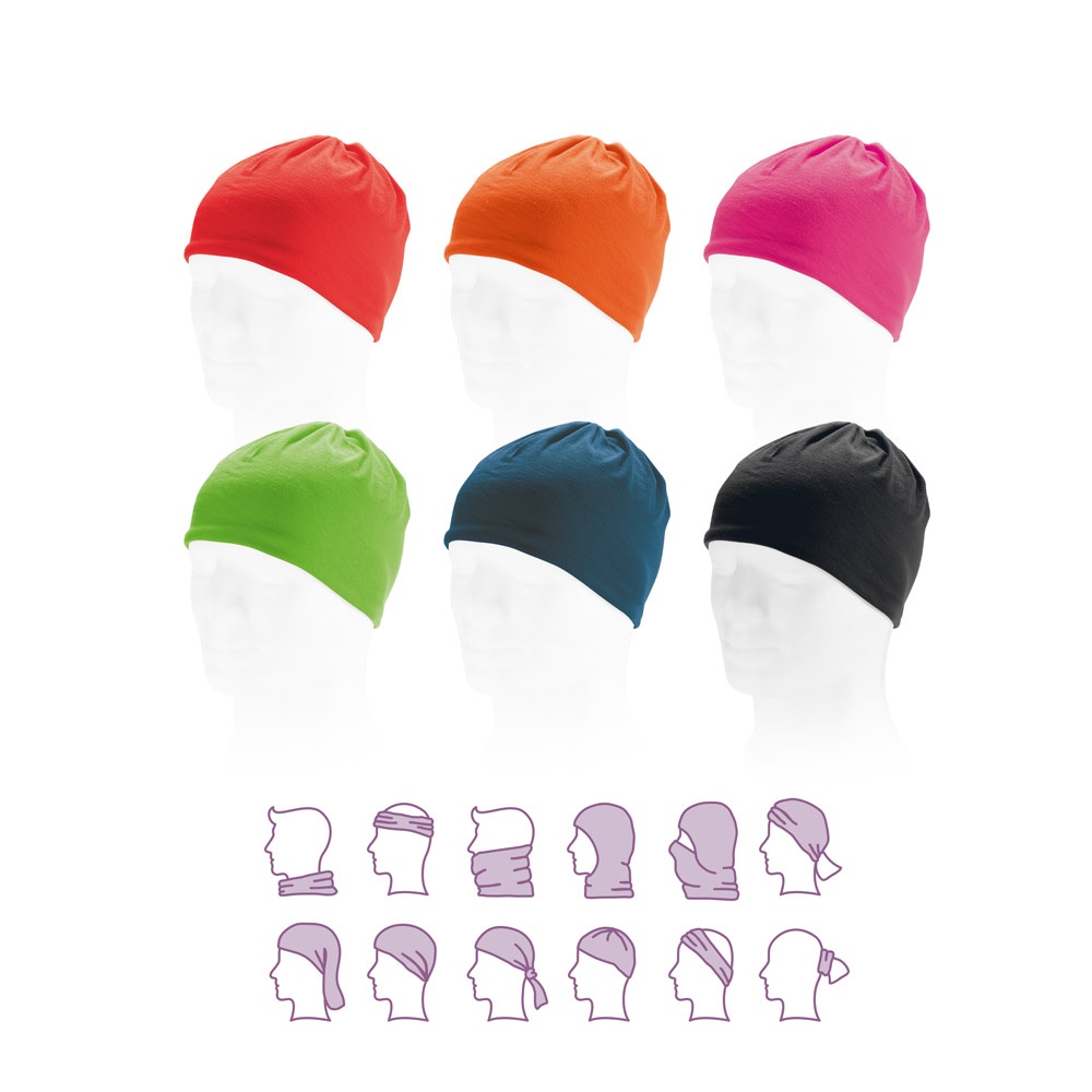 CHARLOTTE. Bandana multifonctionnel (130 g/m²)