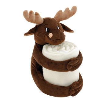 MOOSE. Couverture polaire douce et moelleuse (180 g/m²) - 101 - Brun