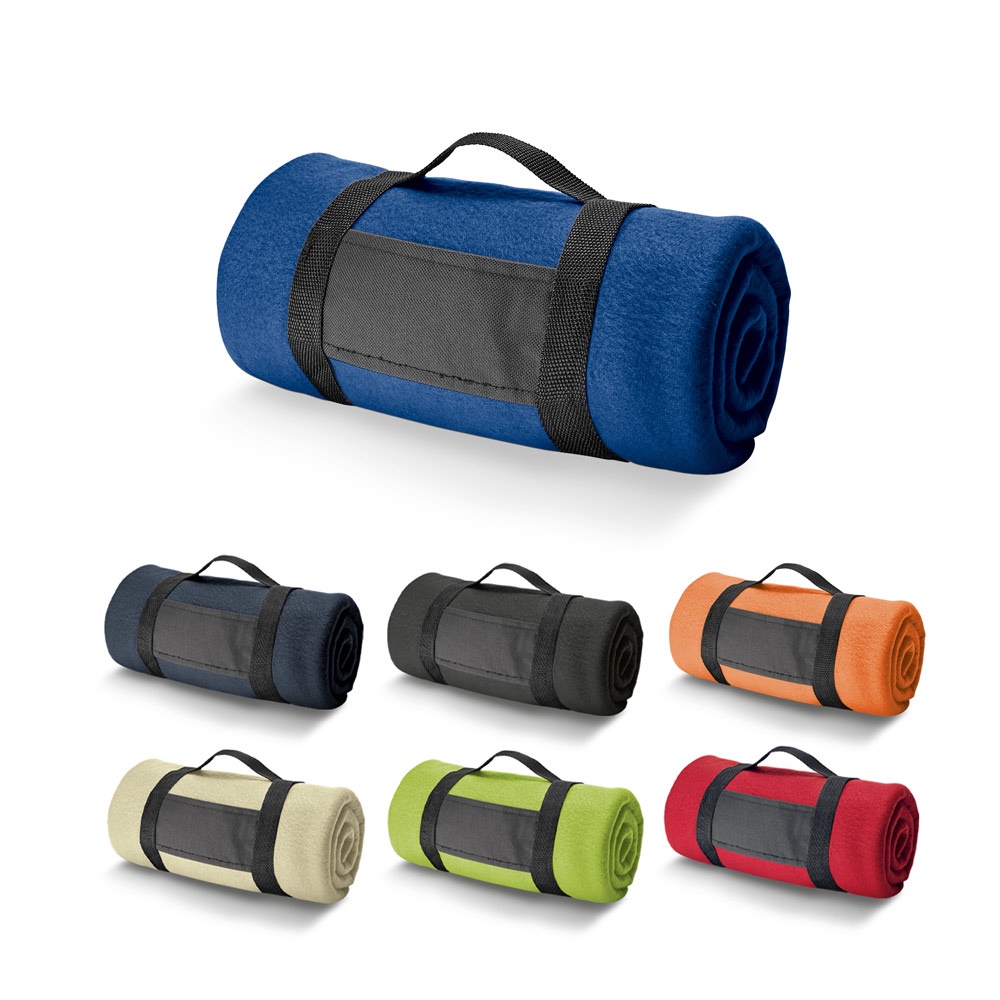 Couverture polaire THORPE 180 g/m² avec poignée amovible