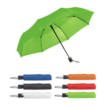 Parapluie pliant TOMAS. 190T en polyester avec ouverture automatique