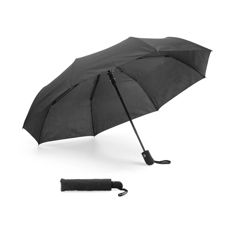 Parapluie pliant JACOBS 190T en pongé avec ouverture automatique