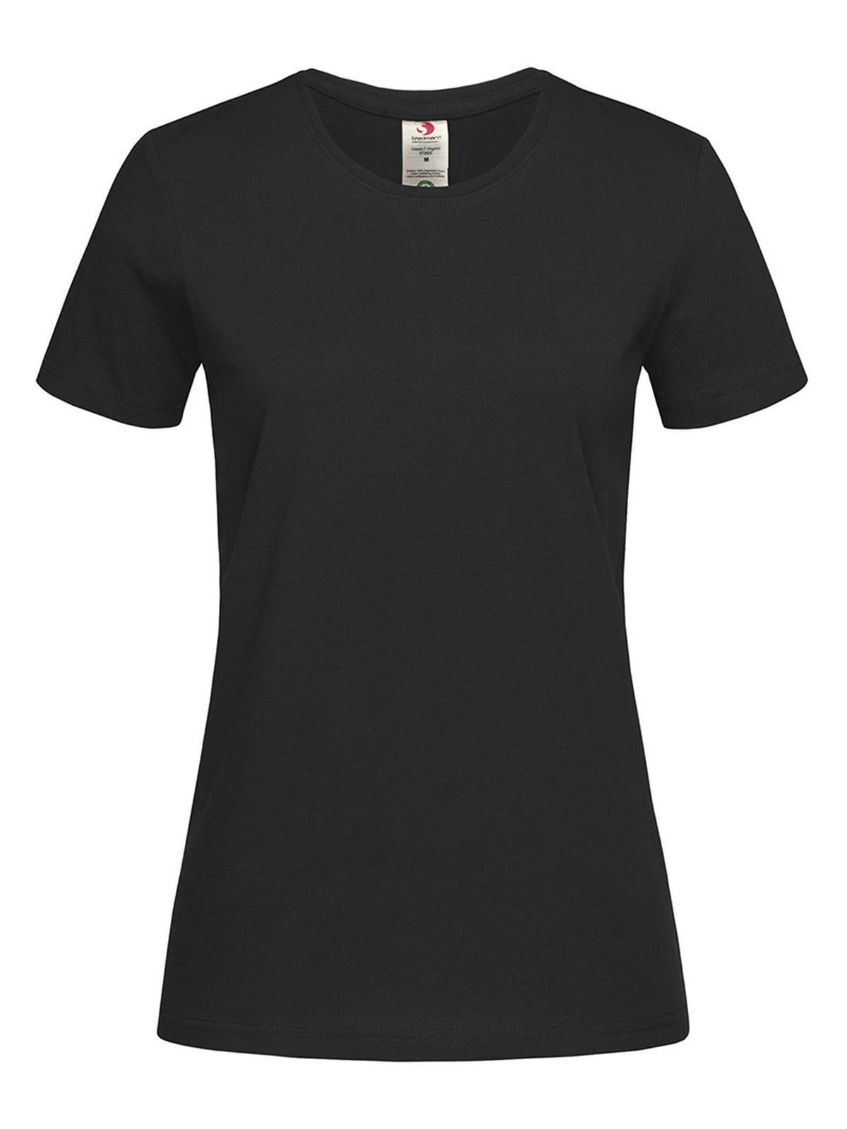 T-shirt ajusté en coton biologique Classic-T - BLO - Black Opal LC