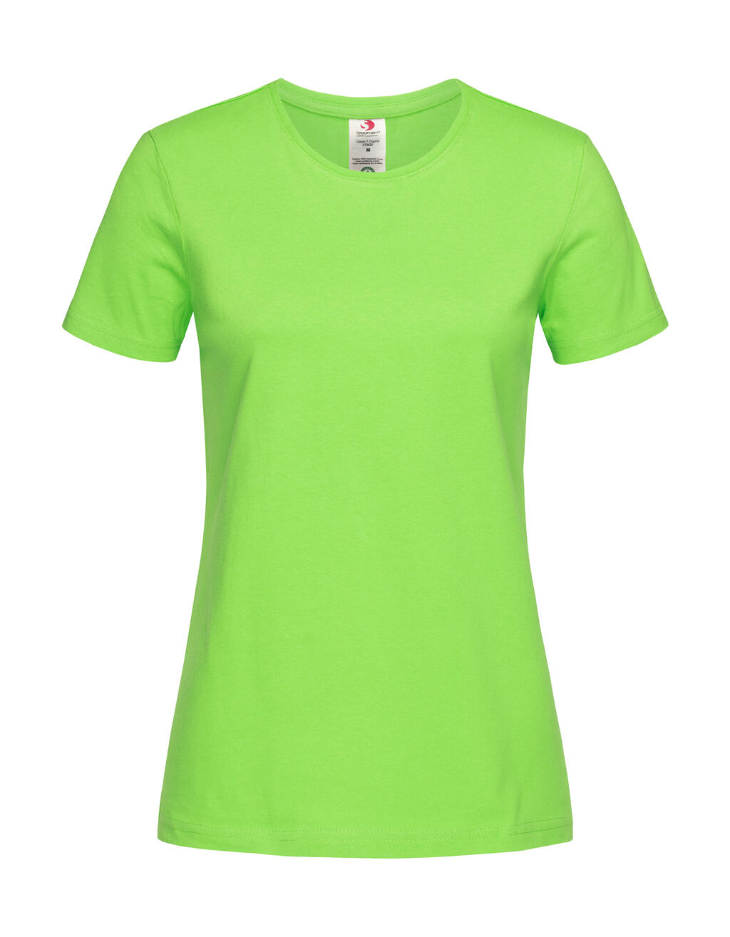 T-shirt ajusté en coton biologique Classic-T - KIW - Kiwi