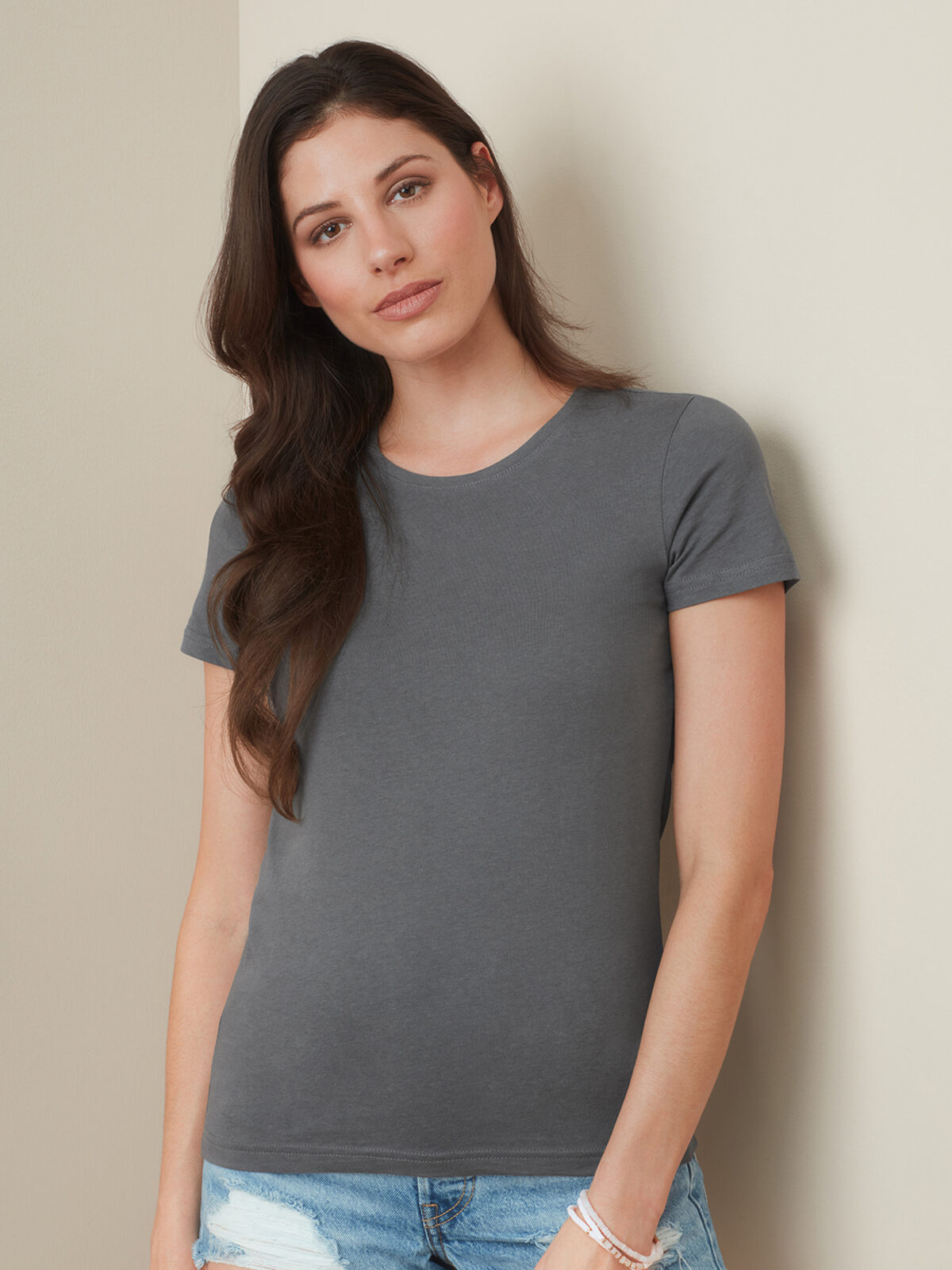 T-shirt ajusté en coton biologique Classic-T