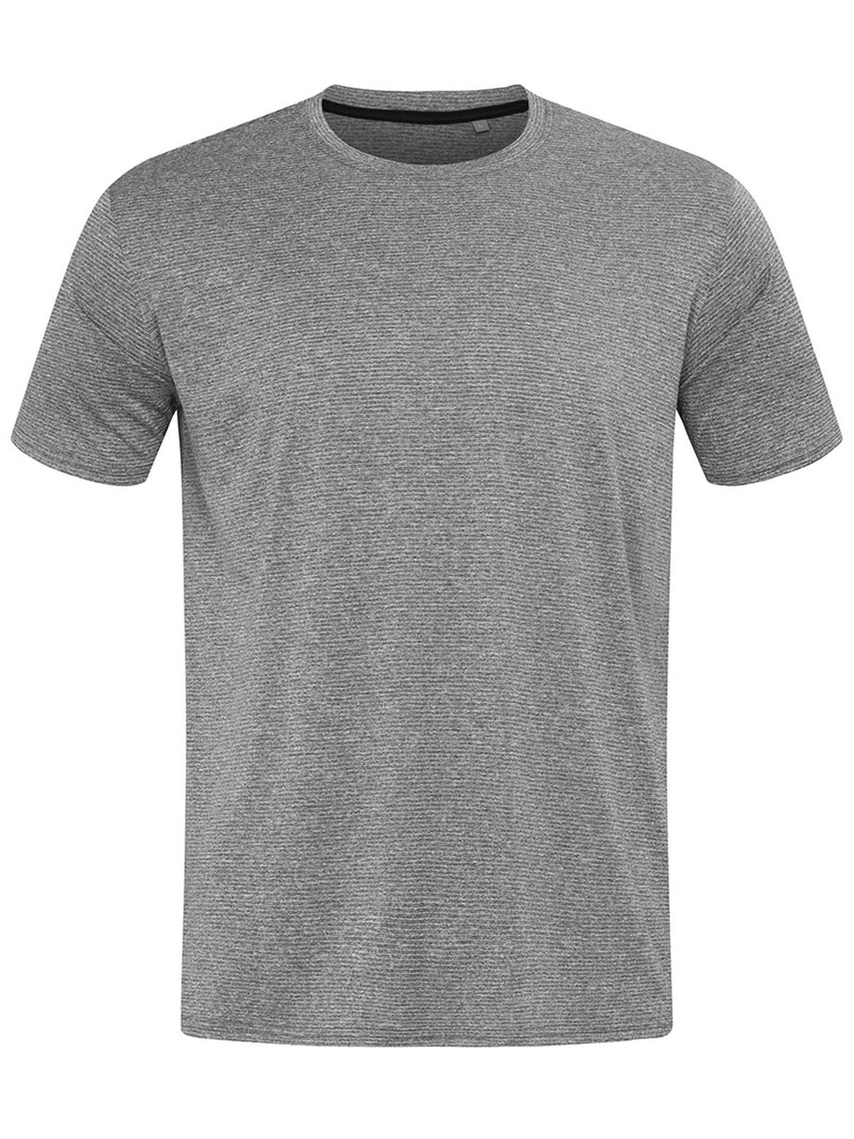 T-shirt de sport recyclé pour hommes - GYH - Grey Heather