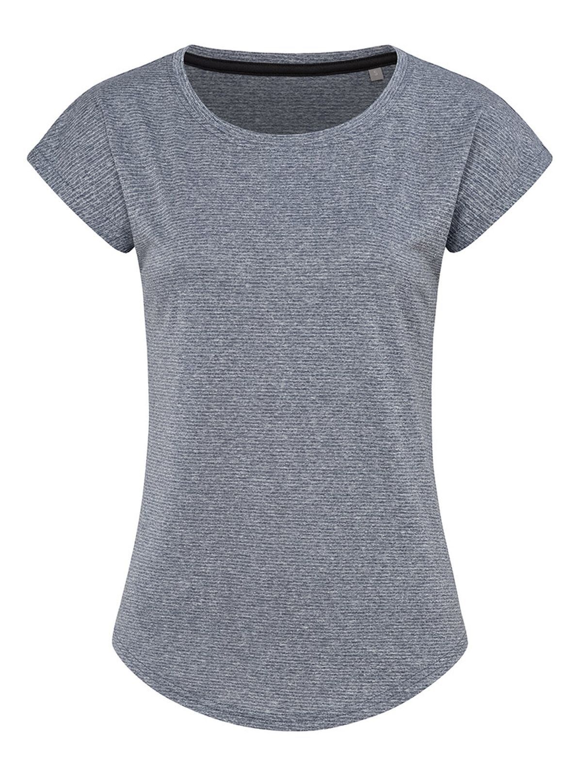 T-shirt de sport recyclé Move pour femmes - DMH - Denim chiné