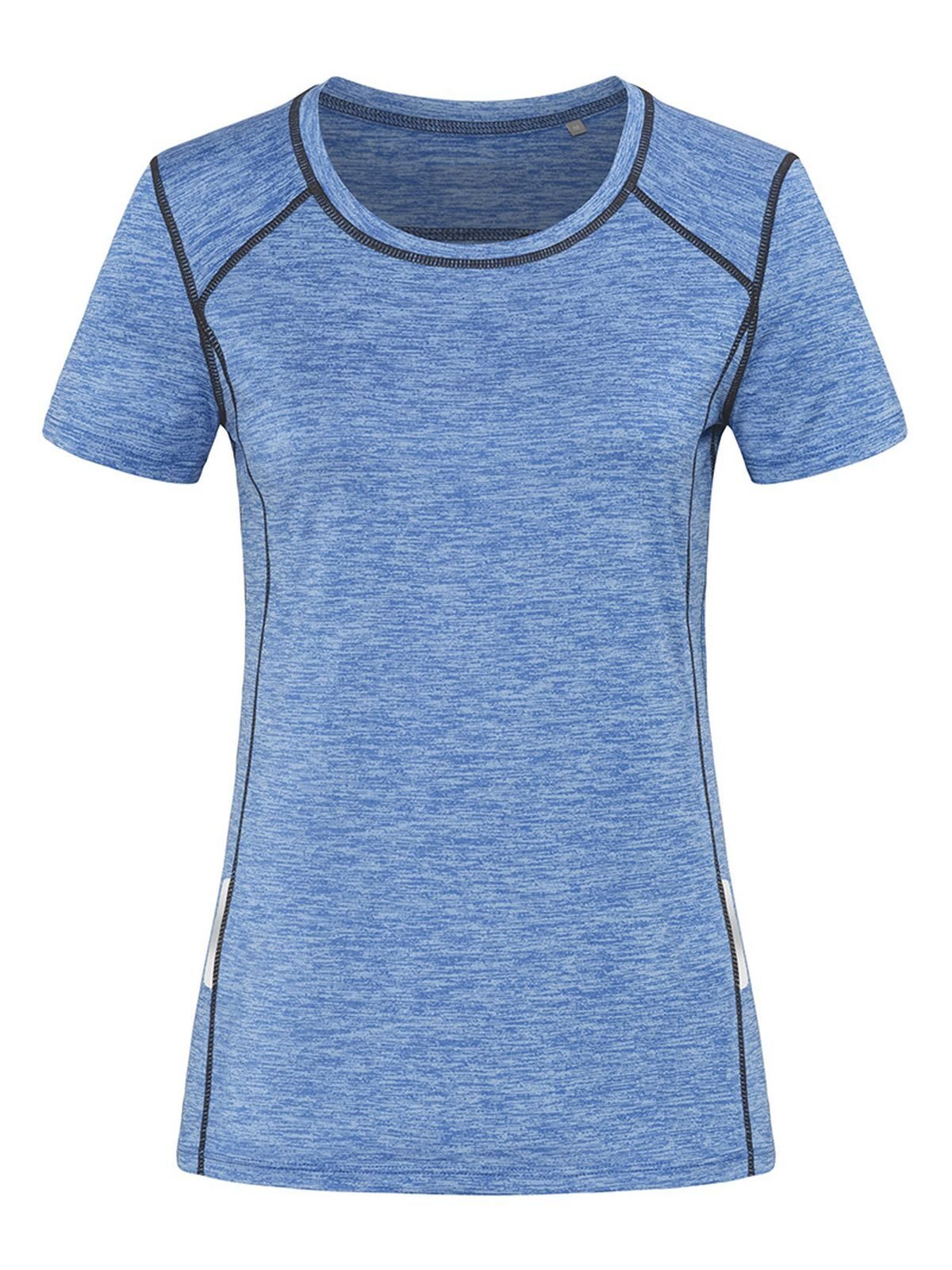 T-shirt de sport recyclé pour femmes - BLH - Bruyère bleue