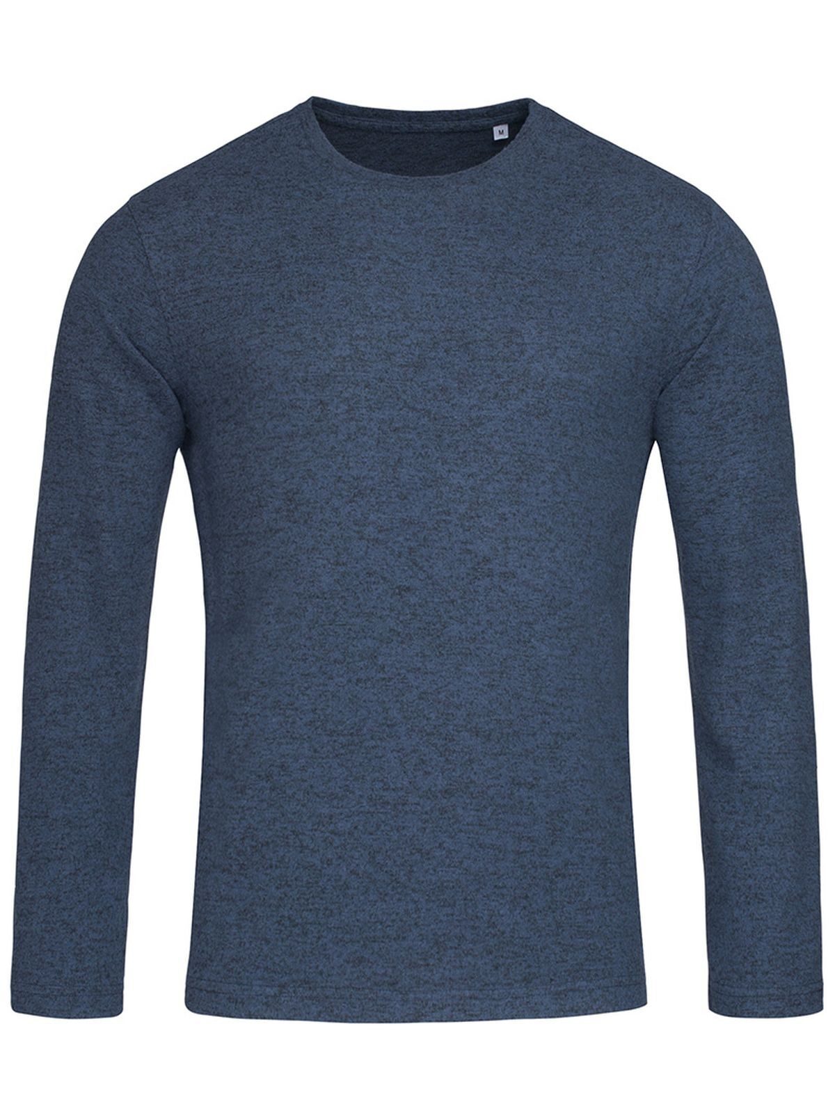 Pull en maille - bleu marine