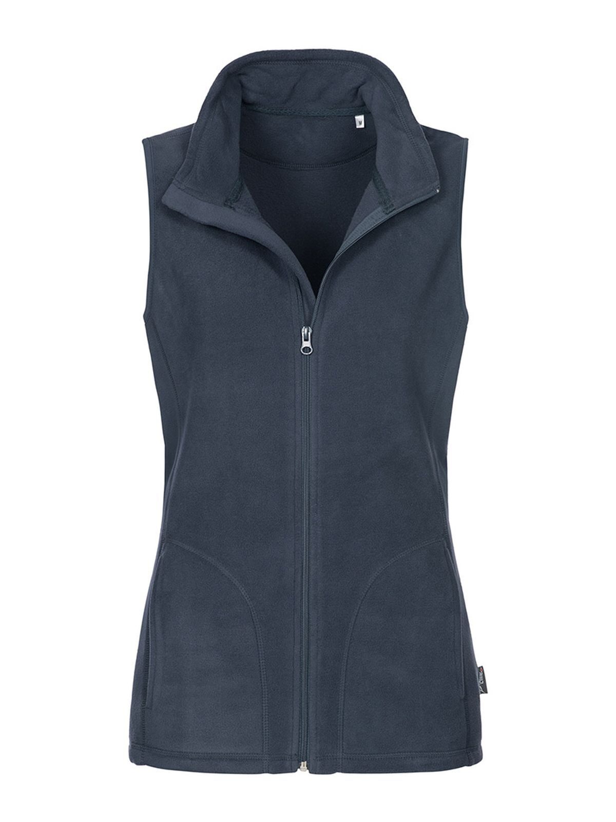 Gilet polaire de sport pour femme - BLM - Minuit bleu